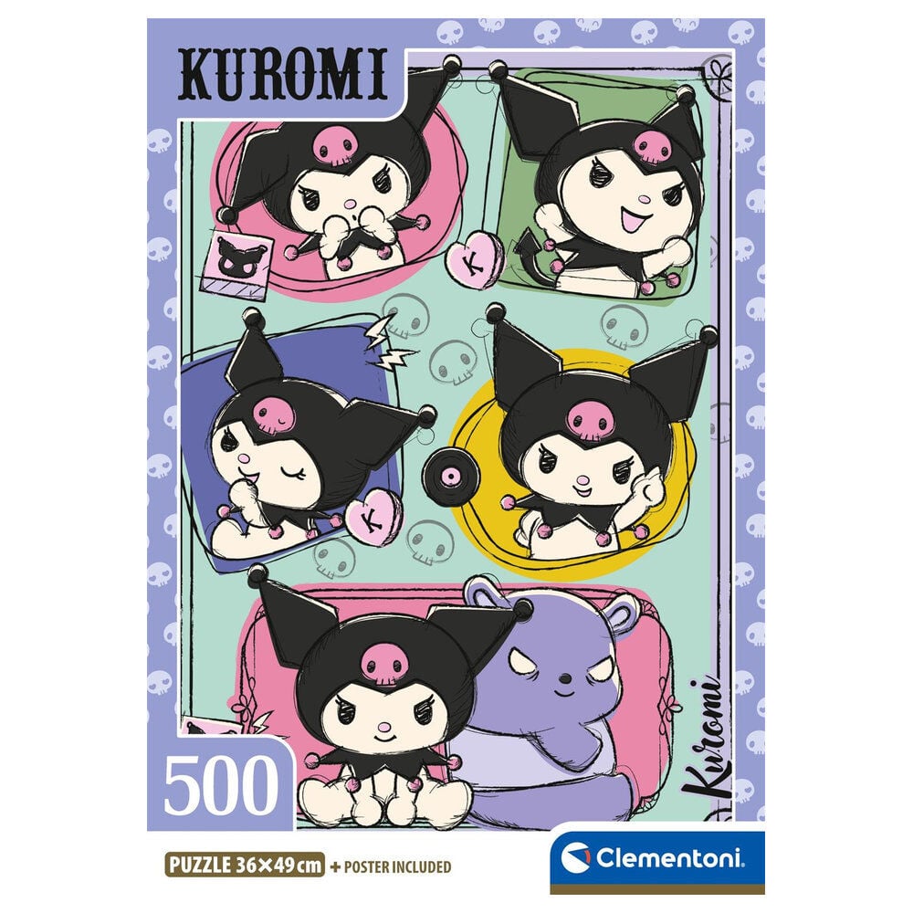 Puzzle Kuromi Hello Kitty 500pzs CLEMENTONI