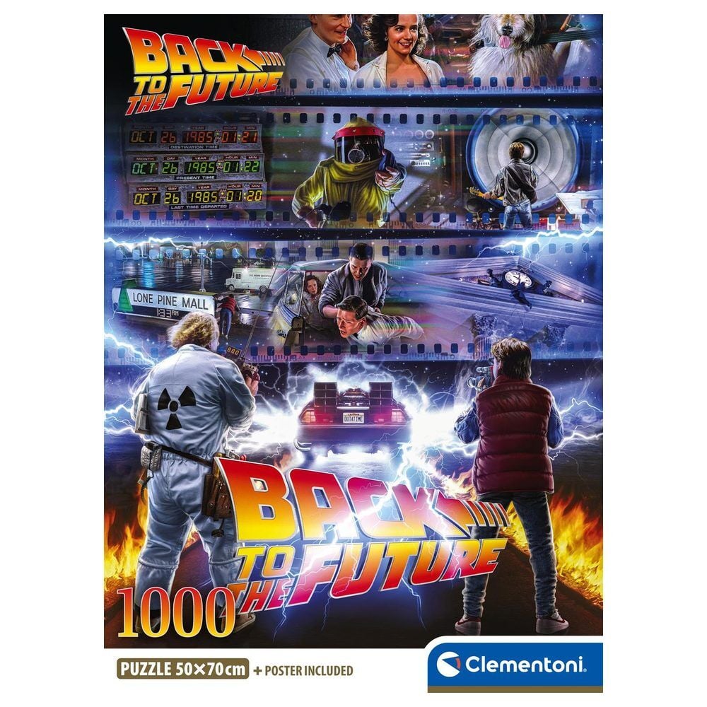 Puzzle Regreso al futuro 1000pzs CLEMENTONI