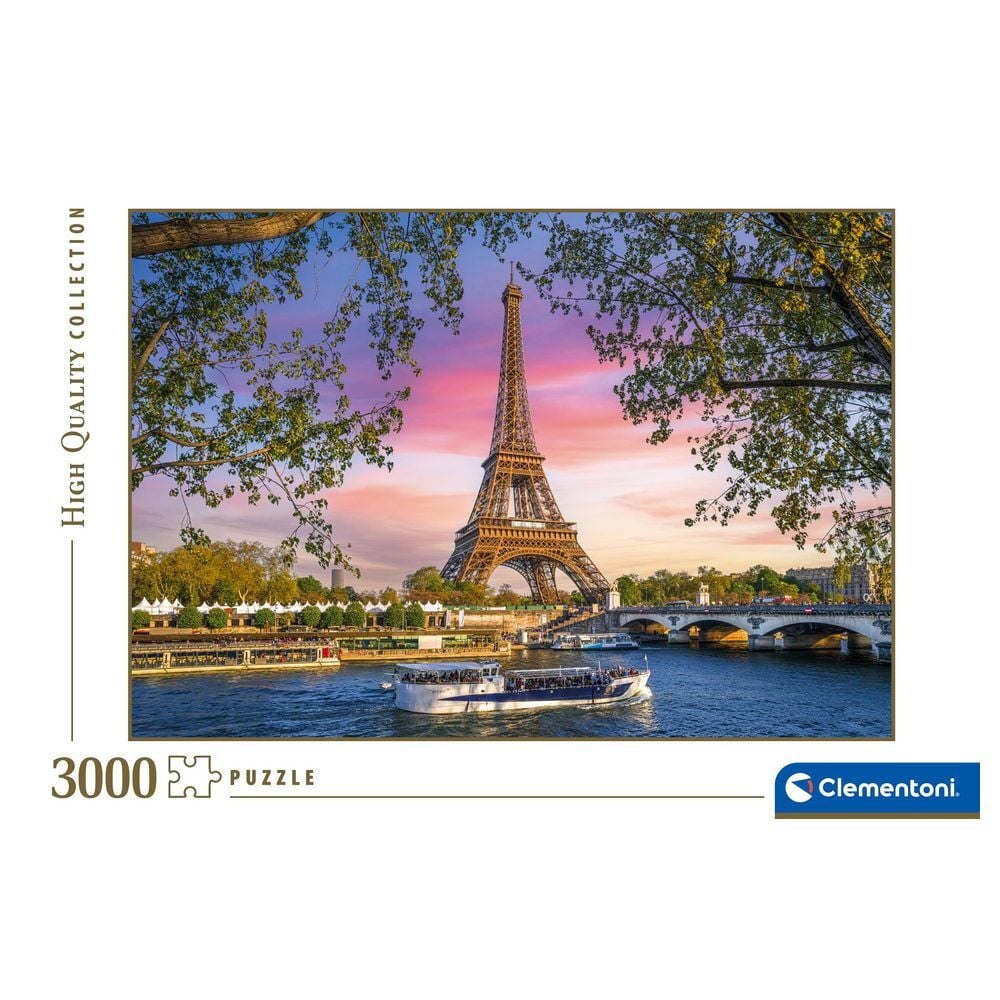 Puzzle Iron Lady In Pink 3000pzs CLEMENTONI