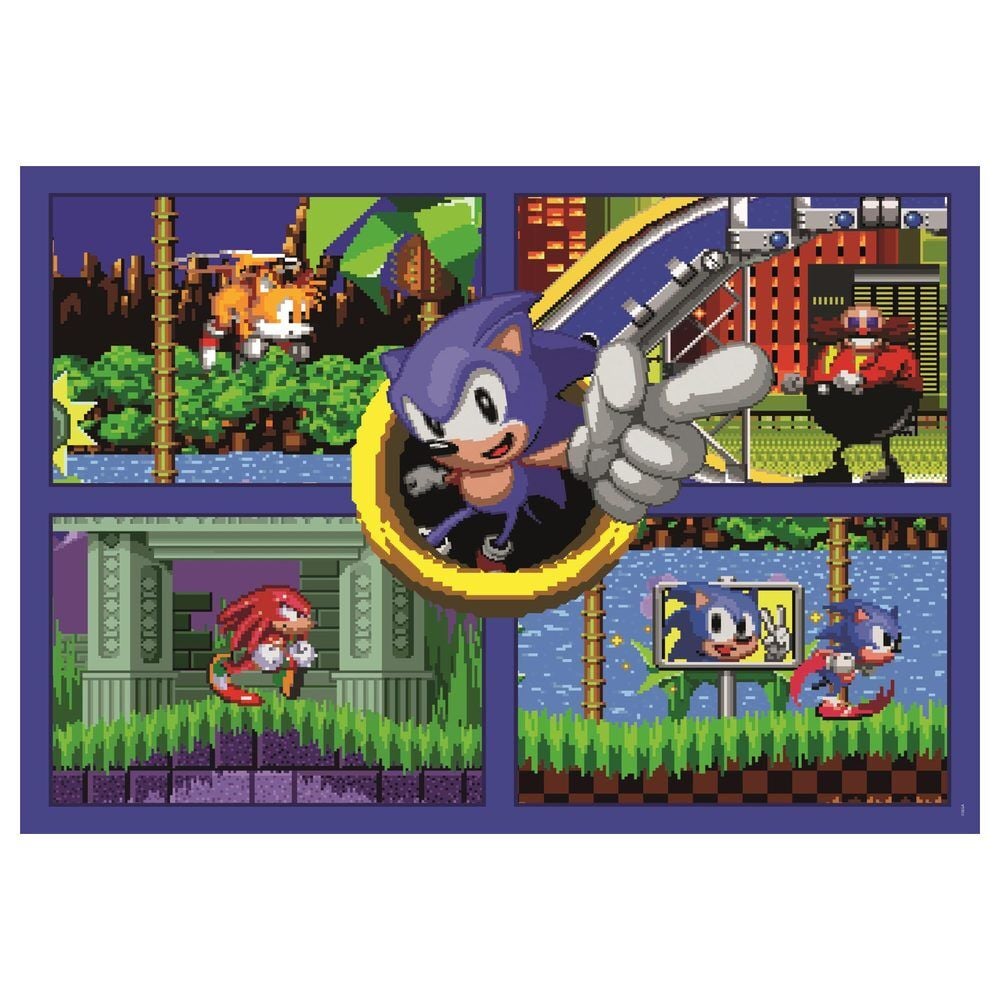 Puzzle Sonic The Hedgehog 500pzs CLEMENTONI