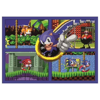 Puzzle Sonic The Hedgehog 500pzs CLEMENTONI