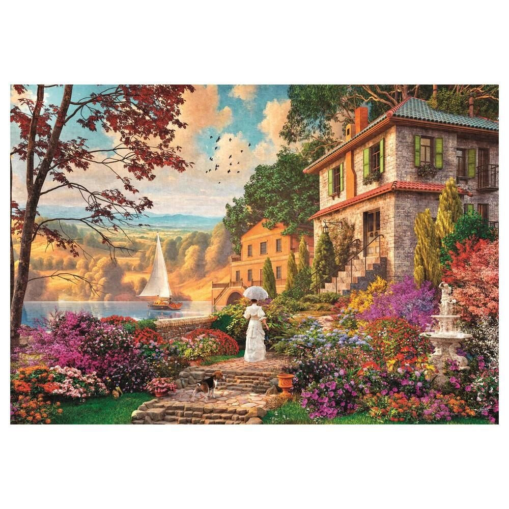 Puzzle Victorian Promenade 500pzs CLEMENTONI