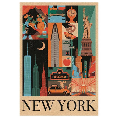 Puzzle Style In The City New York 1000pzs CLEMENTONI