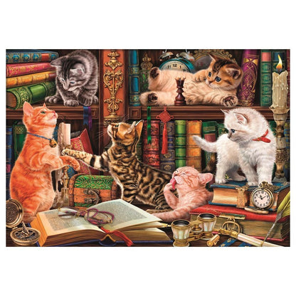 Puzzle Curious Whiskers 1000pzs CLEMENTONI