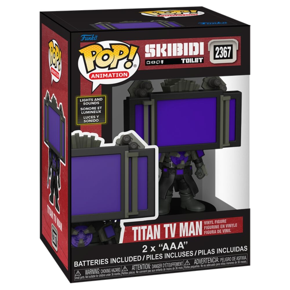 Figura POP SFX Skibidi Toilet Titan TV Man FUNKO