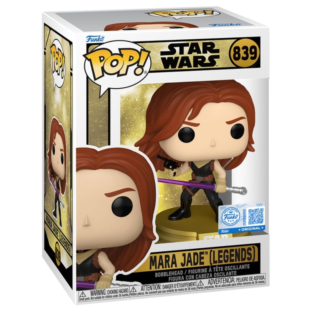 Figura POP Star Wars Mara Jade Legends Exclusive FUNKO