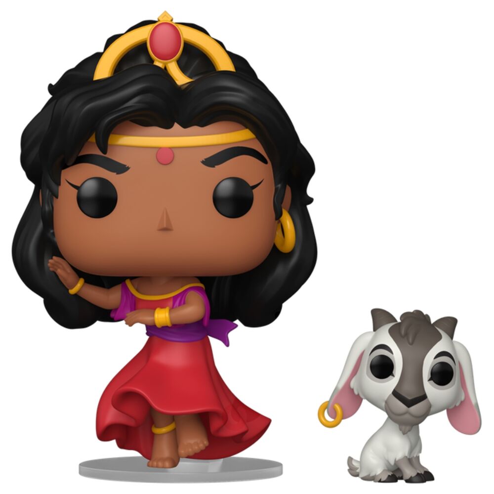 Figura POP Disney El Jorobado de Notre Dame Esmeralda & Djali FUNKO