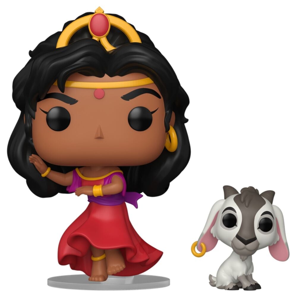 Figura POP Disney El Jorobado de Notre Dame Esmeralda & Djali FUNKO