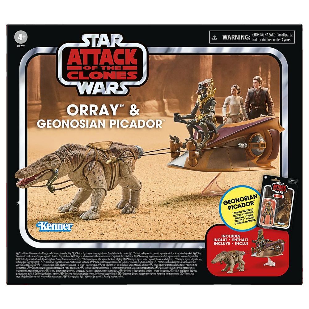 Figura Orray y Geonosian Picador Star Wars 9,5cm HASBRO