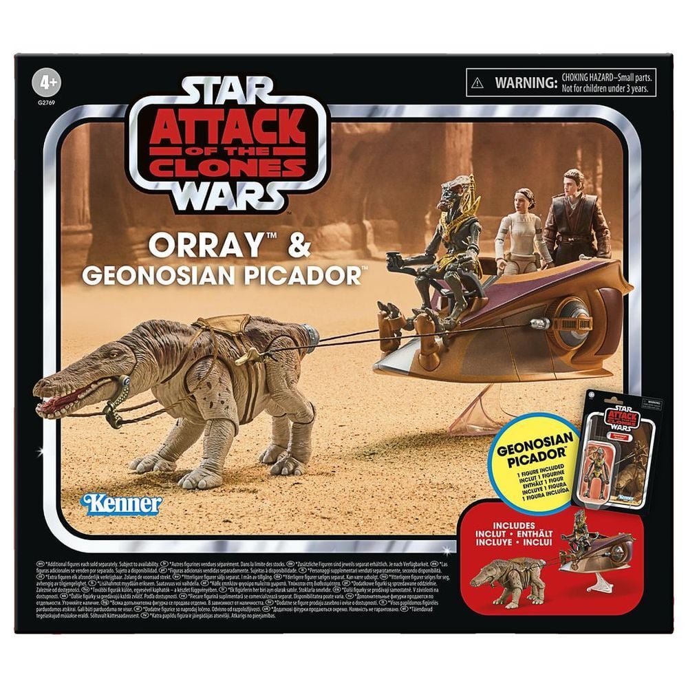 Figura Orray y Geonosian Picador Star Wars 9,5cm HASBRO
