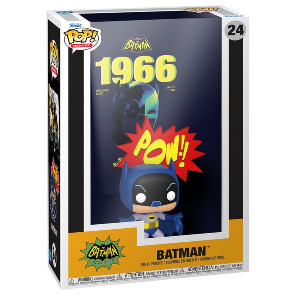 Figura POP VHS Cover DC Comics Batman 66 Serie 2 Batman FUNKO
