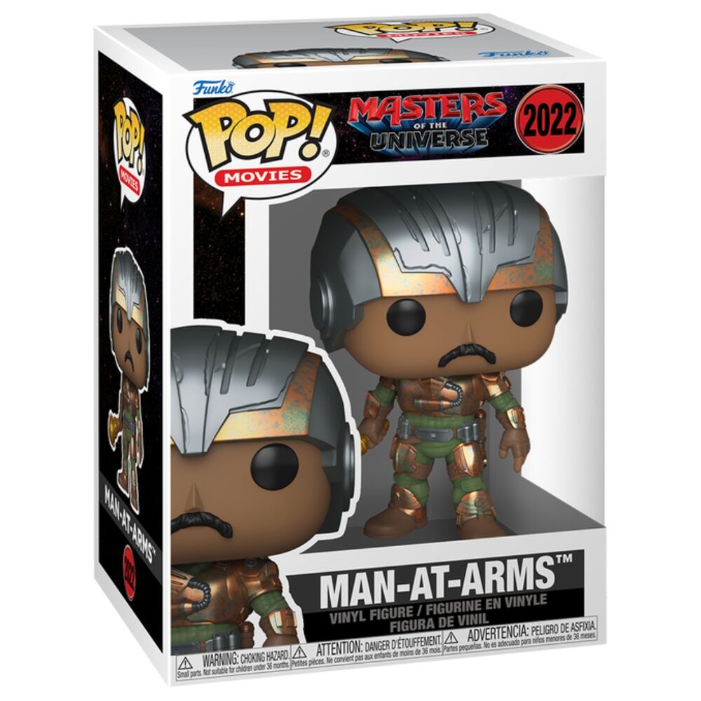 Figura POP Masters of the Universe Man-At-Arms Live Action FUNKO