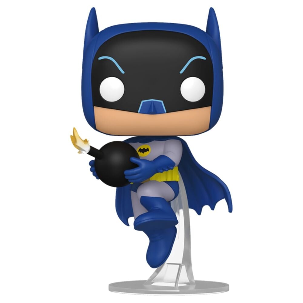 Figura POP DC Comics Batman 66 Serie 2 Batman with Bomb FUNKO