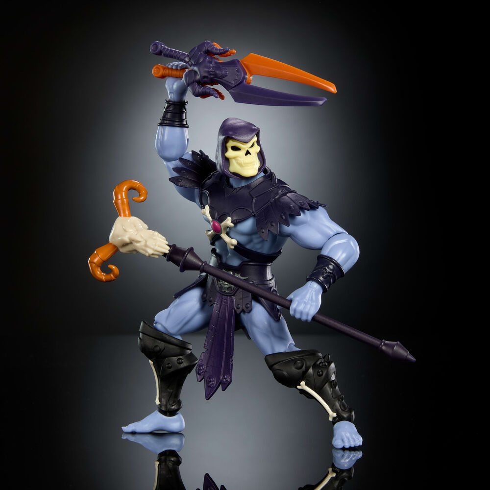 Figura Skeletor Cartoon Collection Origins Master of the Universe 14cm MATTEL