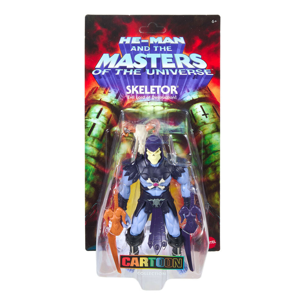 Figura Skeletor Cartoon Collection Origins Master of the Universe 14cm MATTEL