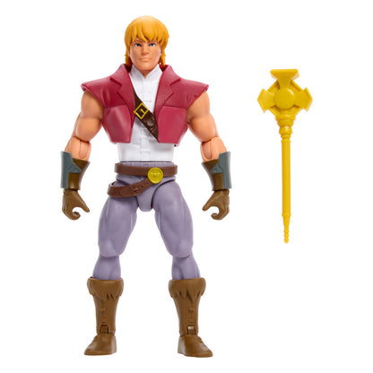 Figura Prince Adam Cartoon Collection Origins Master of the Universe 14cm MATTEL