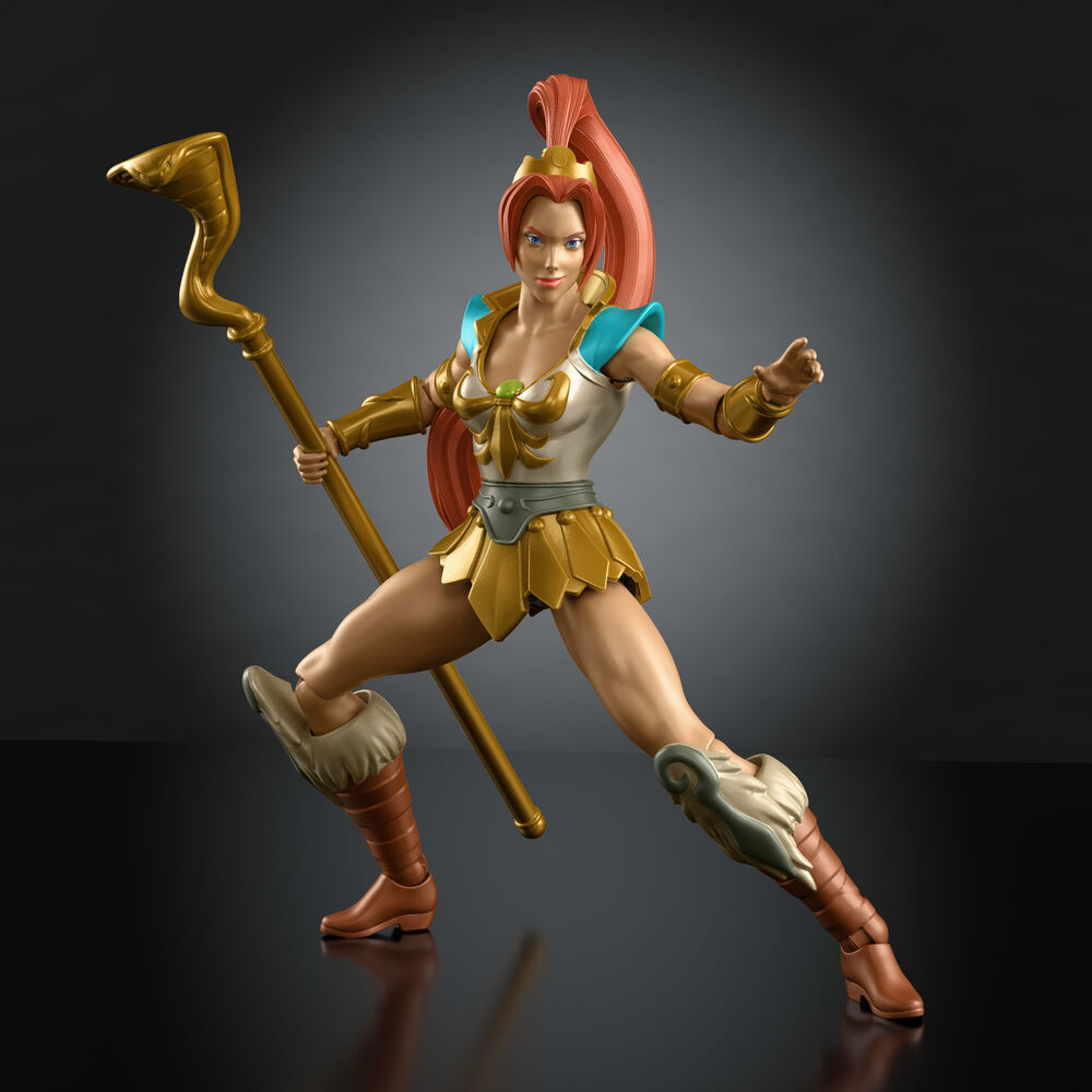 Figura Teela Cartoon Collection Origins Master of the Universe 14cm MATTEL