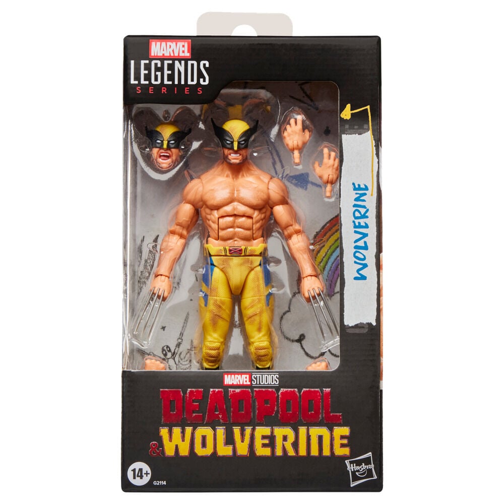 Figura Wolverine Deadpool & Wolverine Marvel Legends Series 15cm HASBRO