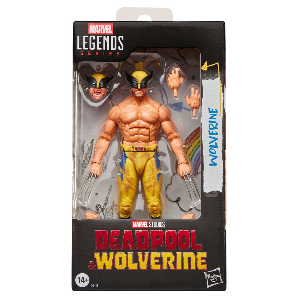 Figura Wolverine Deadpool & Wolverine Marvel Legends Series 15cm HASBRO