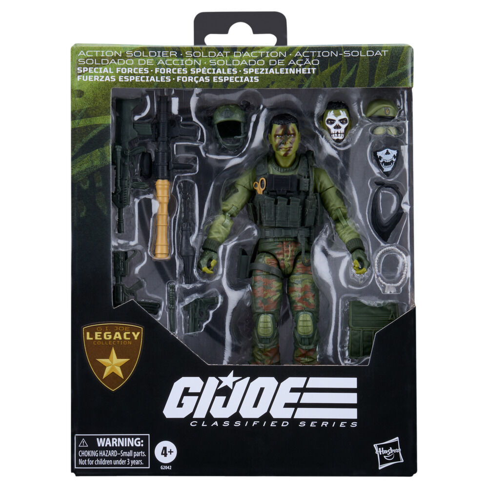 Figura Soldado de Accionarial Legacy Collection G.I. Joe Classified Series 15cm HASBRO