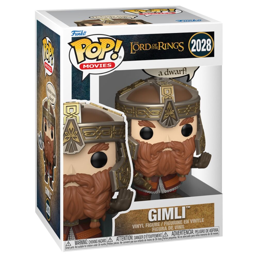 Figura POP El Señor de los Anillos Gimli FUNKO