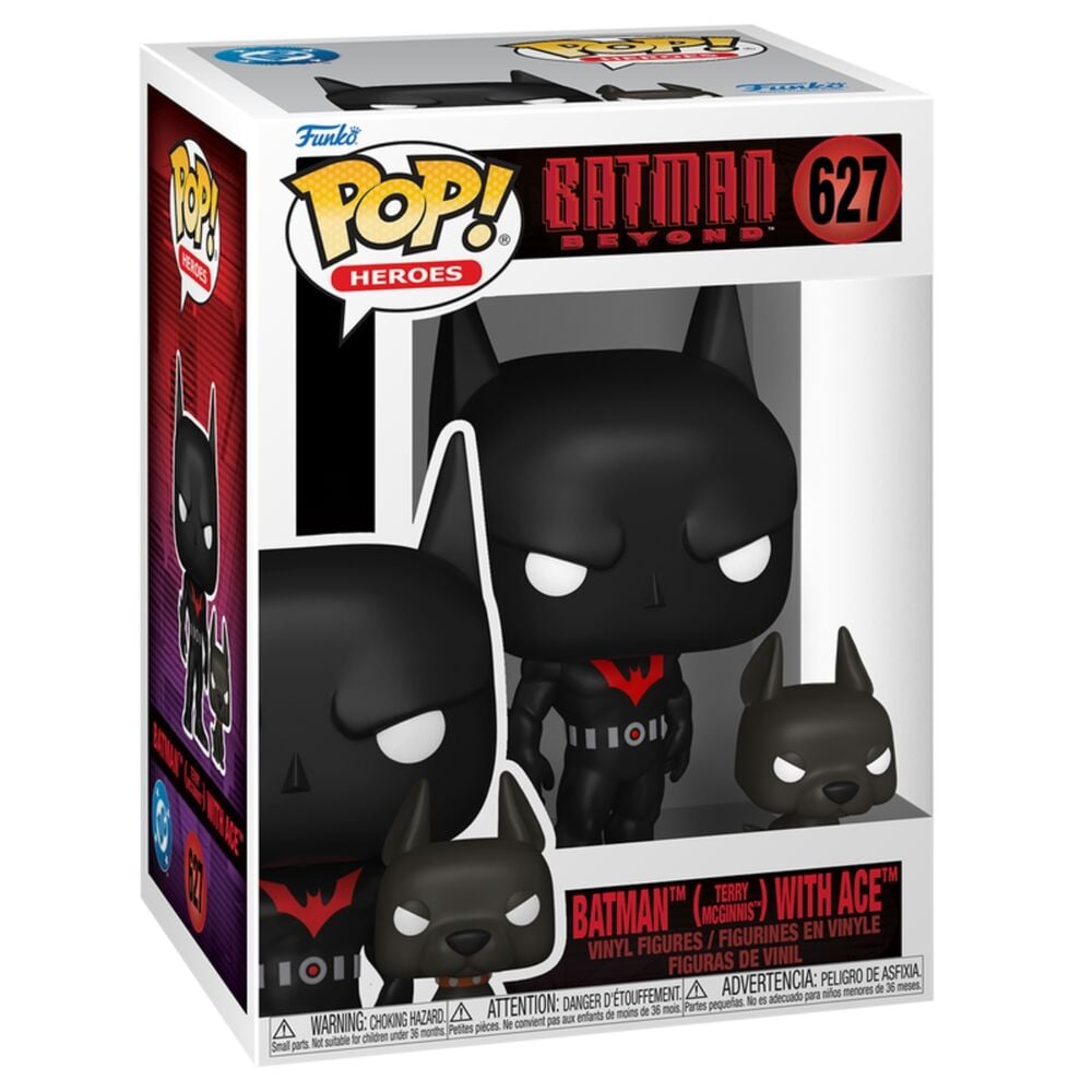 Figura POP DC Comics Batman Beyond Batman Terry McGinnis with Ace FUNKO