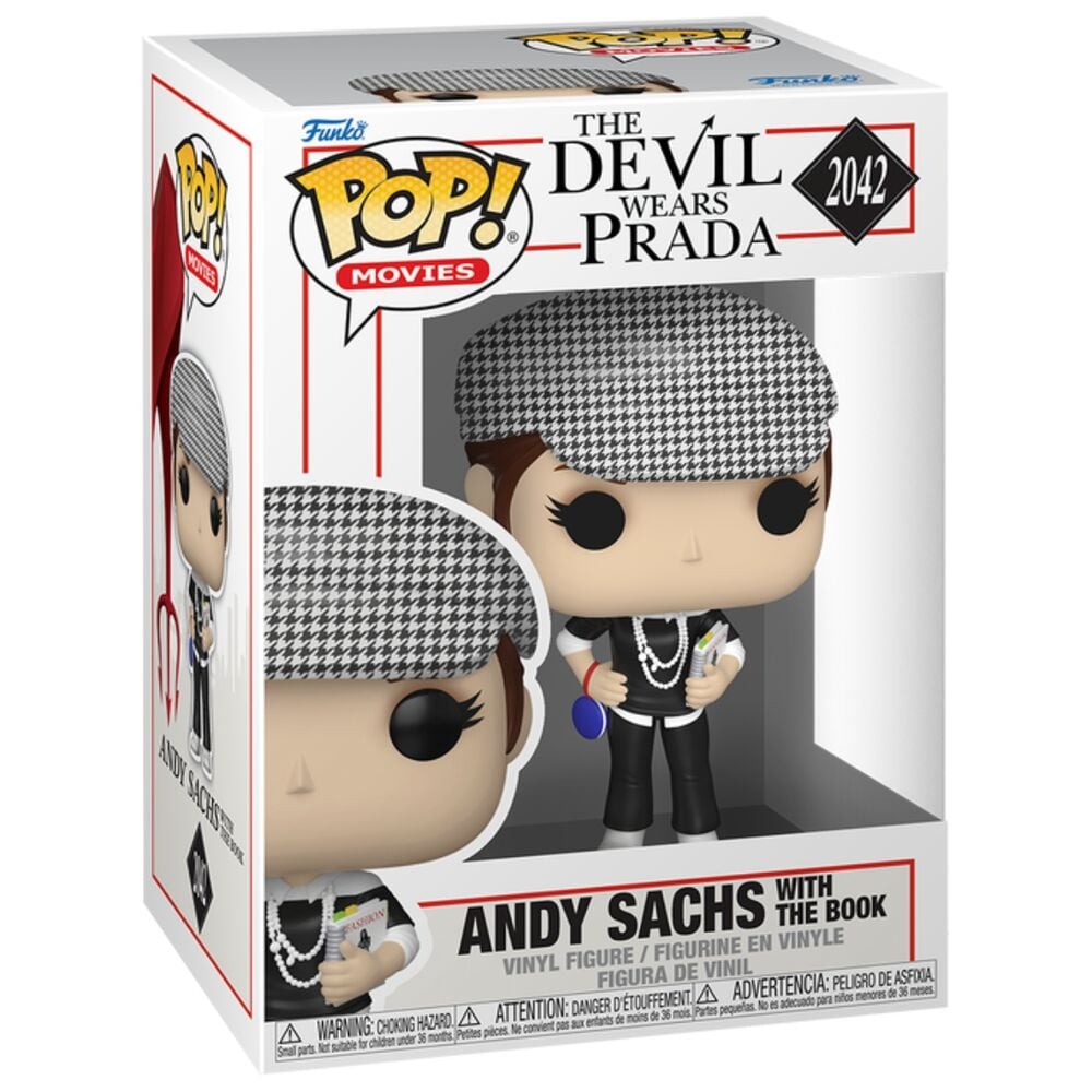 Figura POP El Demonio Viste de Prada Andy Sachs with the Book FUNKO