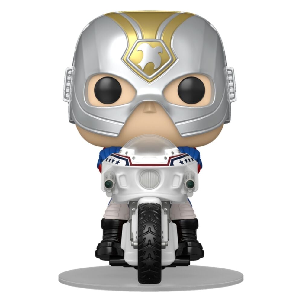 Figura POP Rides Peacemaker - Peacemaker on Peacecycle FUNKO