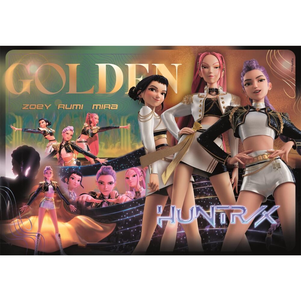 Puzzle 3 CB Kpop Demon Hunters 1000pzs CLEMENTONI