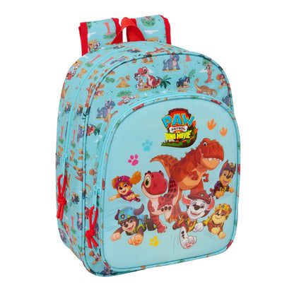 Mochila Dino Rescue Patrulla Canina Paw Patrol 34cm adaptable SAFTA