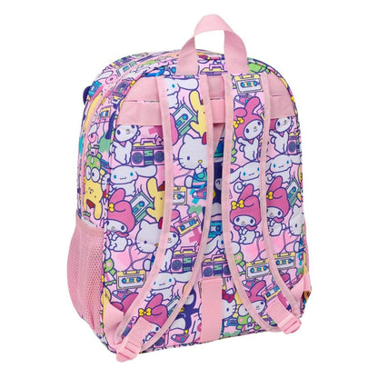 Mochila Hello Kitty & Friends 42cm adaptable SAFTA