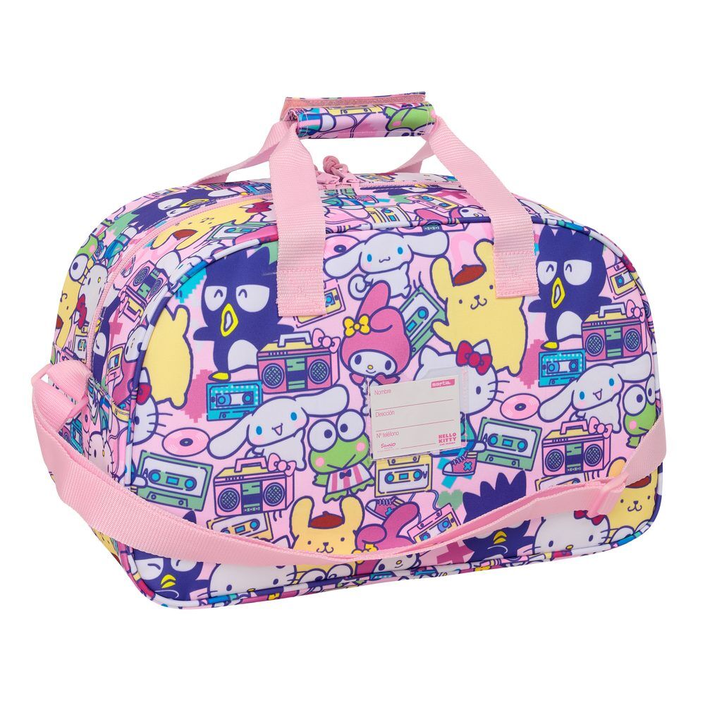 Bolsa deporte Hello Kitty & Friends 40cm SAFTA