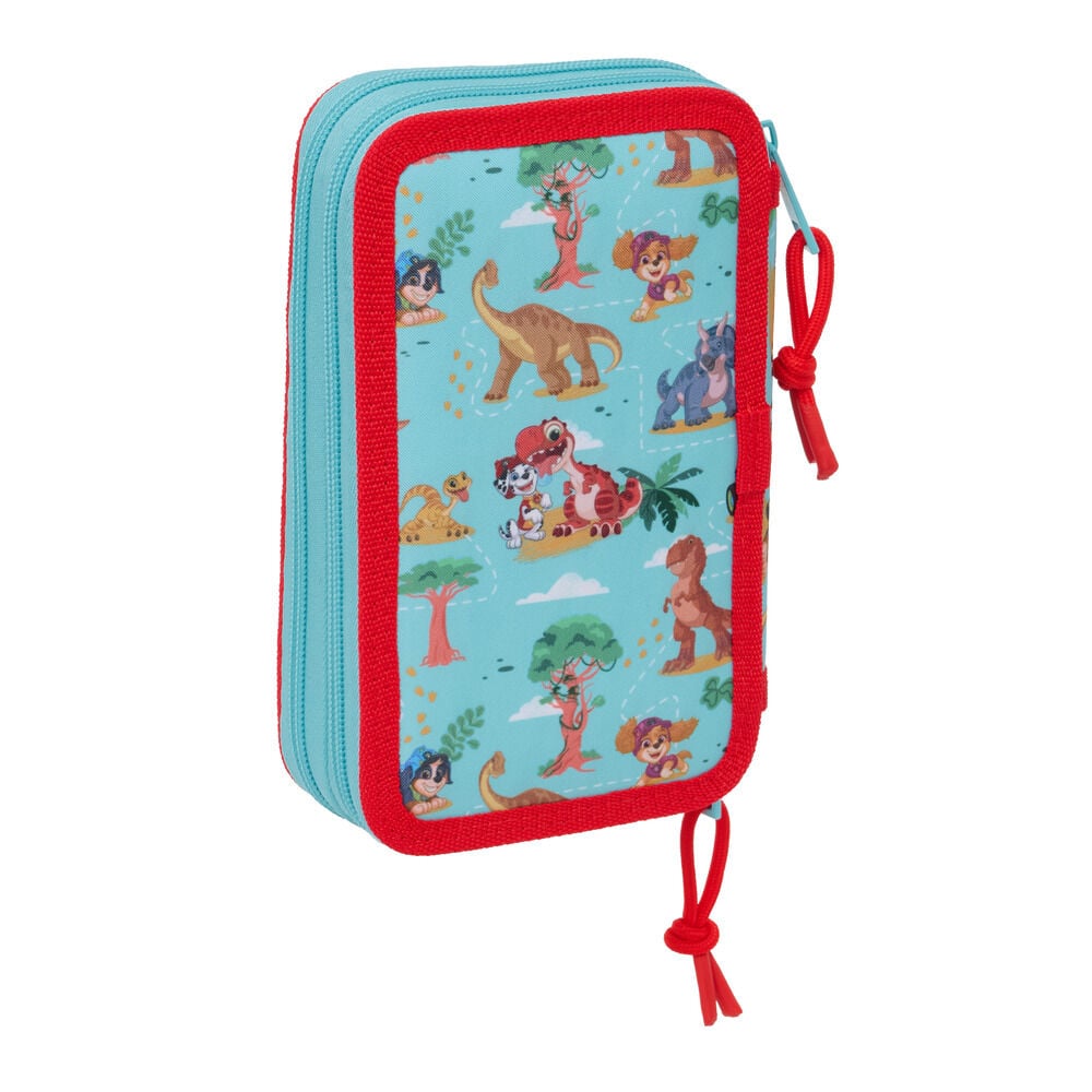 Plumier Dino Rescue Patrulla Canina Paw Patrol doble 29pzs SAFTA