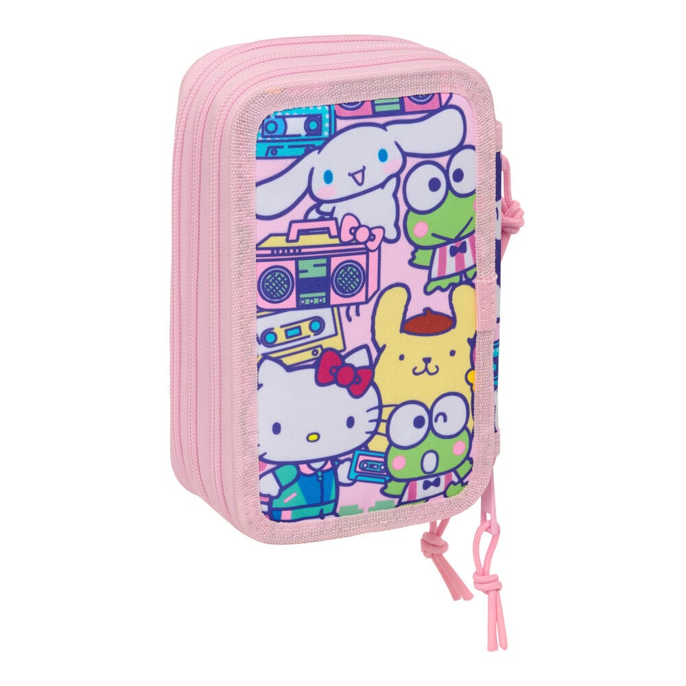 Plumier Hello Kitty & Friends triple 37pzs SAFTA