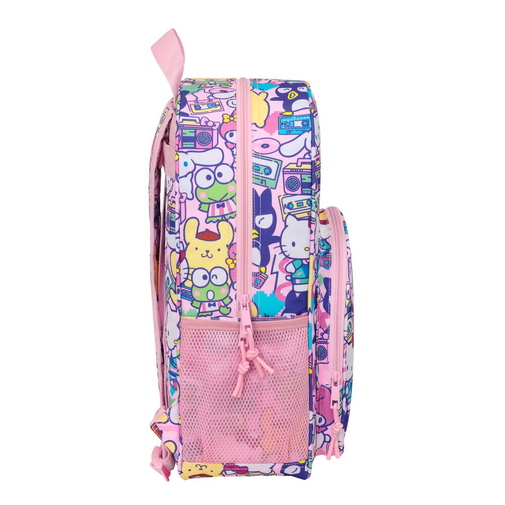 Mochila Hello Kitty & Friends 42cm adaptable SAFTA