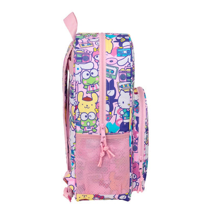 Mochila Hello Kitty & Friends 42cm adaptable SAFTA