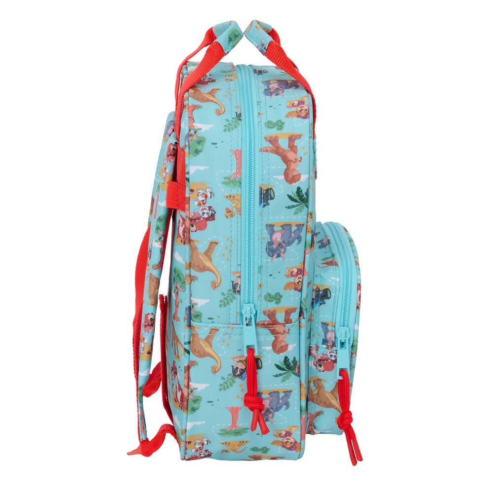 Mochila Dino Rescue Patrulla Canina Paw Patrol 28cm adaptable SAFTA