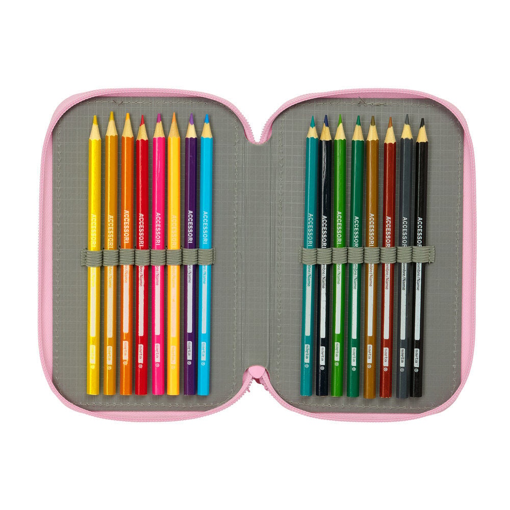 Plumier Hello Kitty & Friends triple 37pzs SAFTA