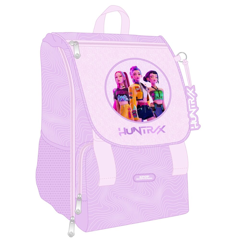 Mochila extensible Iconic Kpop Demon Hunters 41cm SAFTA