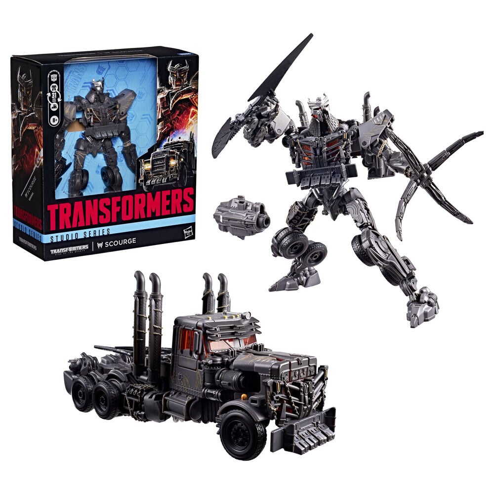Figura Scourge Transformers Rise Of The Beasts - Transformers Studio Series 21.5cm HASBRO