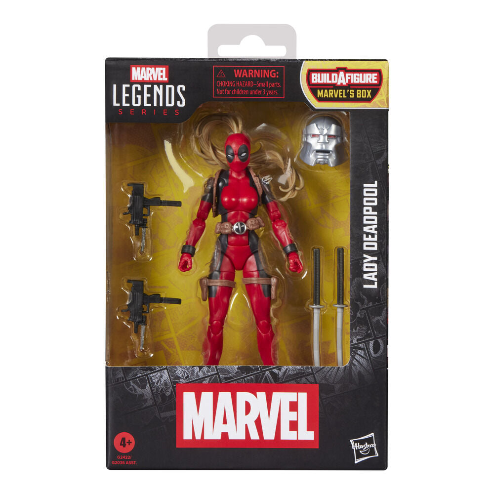 Figura Lady Deadpool Marvel Legends Series 15cm HASBRO