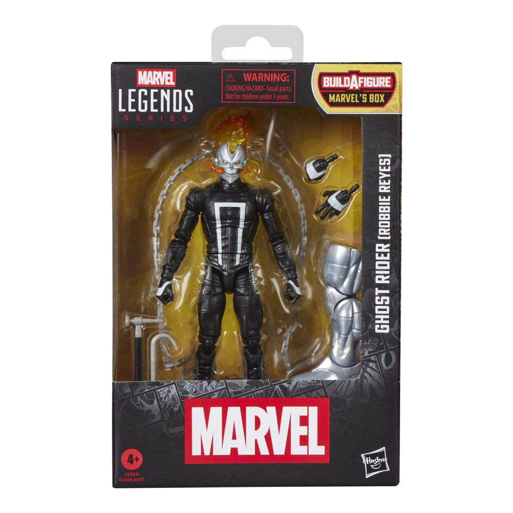 Figura Ghost Rider Robbie Reyes Marvel Legends Series 15cm HASBRO