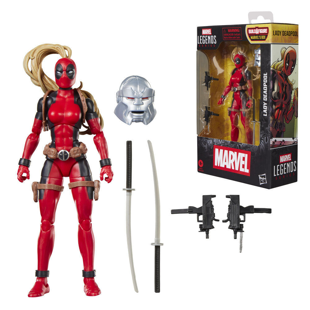 Figura Lady Deadpool Marvel Legends Series 15cm HASBRO