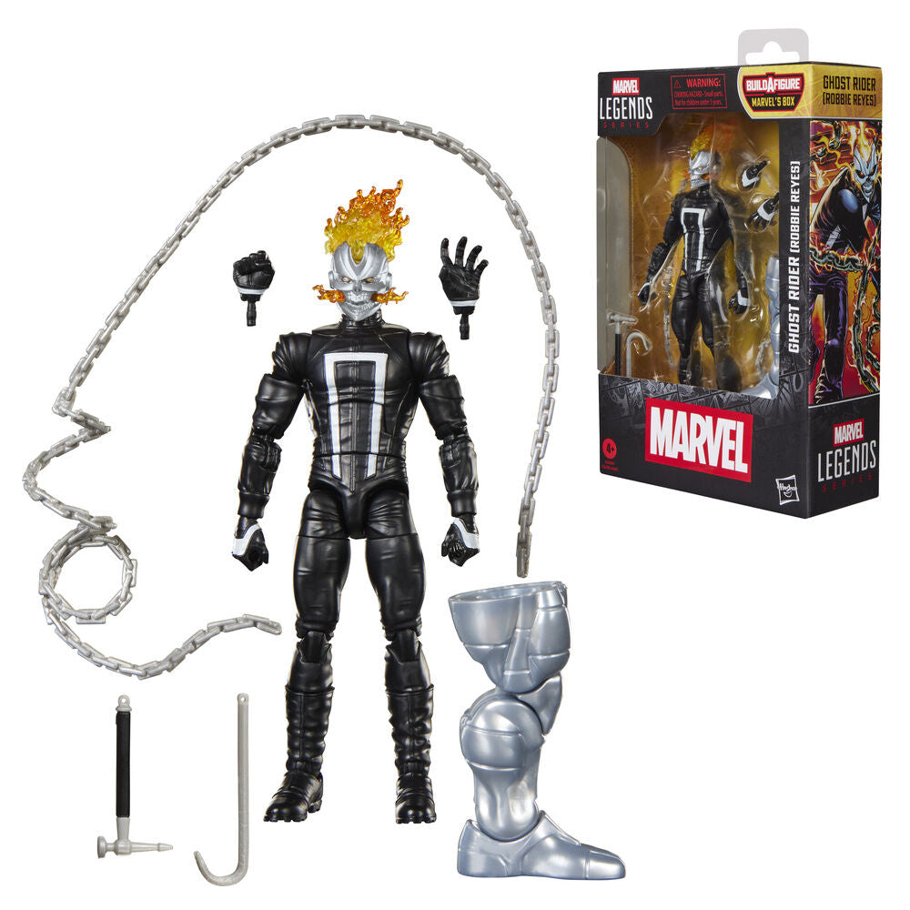 Figura Ghost Rider Robbie Reyes Marvel Legends Series 15cm HASBRO