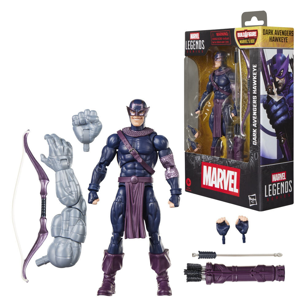 Figura Dark Avengers Hawkeye Marvel Legends Series 15cm HASBRO