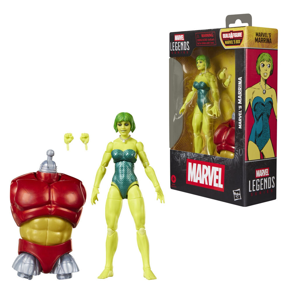 Figura Marvels Marrina Marvel Legends Series 15cm HASBRO