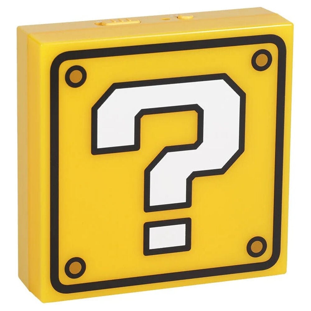 Lampara Question Block Super Mario PALADONE