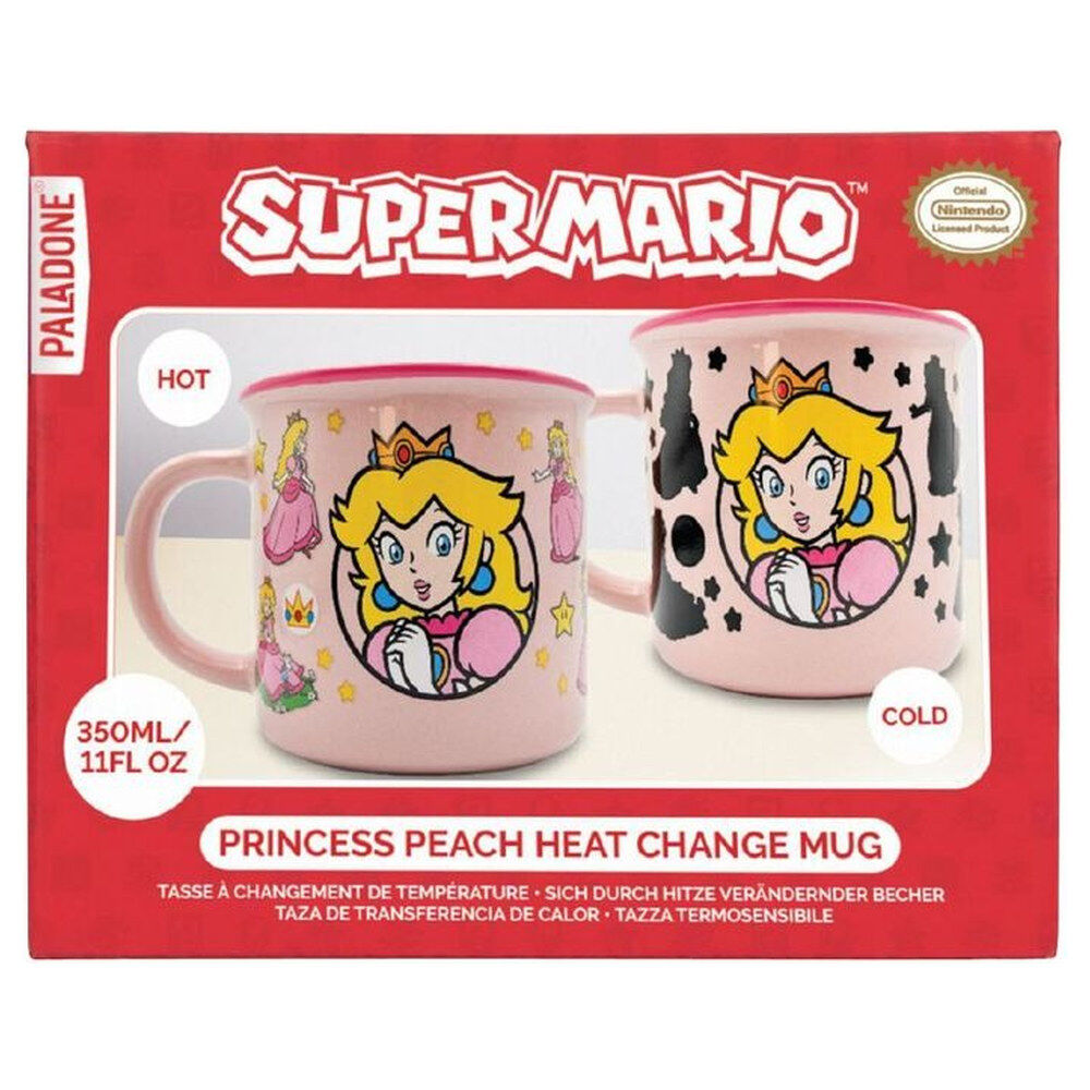 Taza termica Princess Peach Super Mario 350ml PALADONE