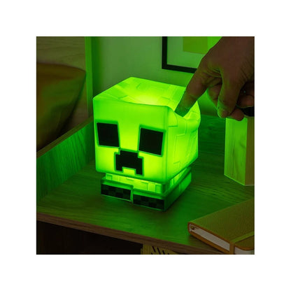 Lampara silicona Creeper SquishyGlo Minecraft PALADONE