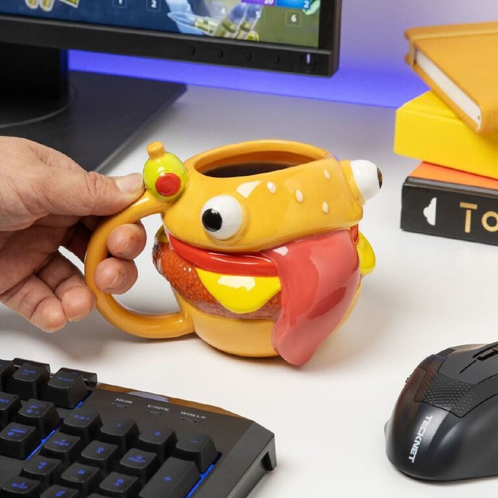 Taza 3D Durrr Burguer Fortnite 450ml PALADONE